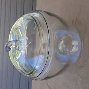 Vintage Apple Cookie Jar